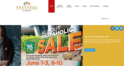 Desktop Screenshot of festivalsupermall.com